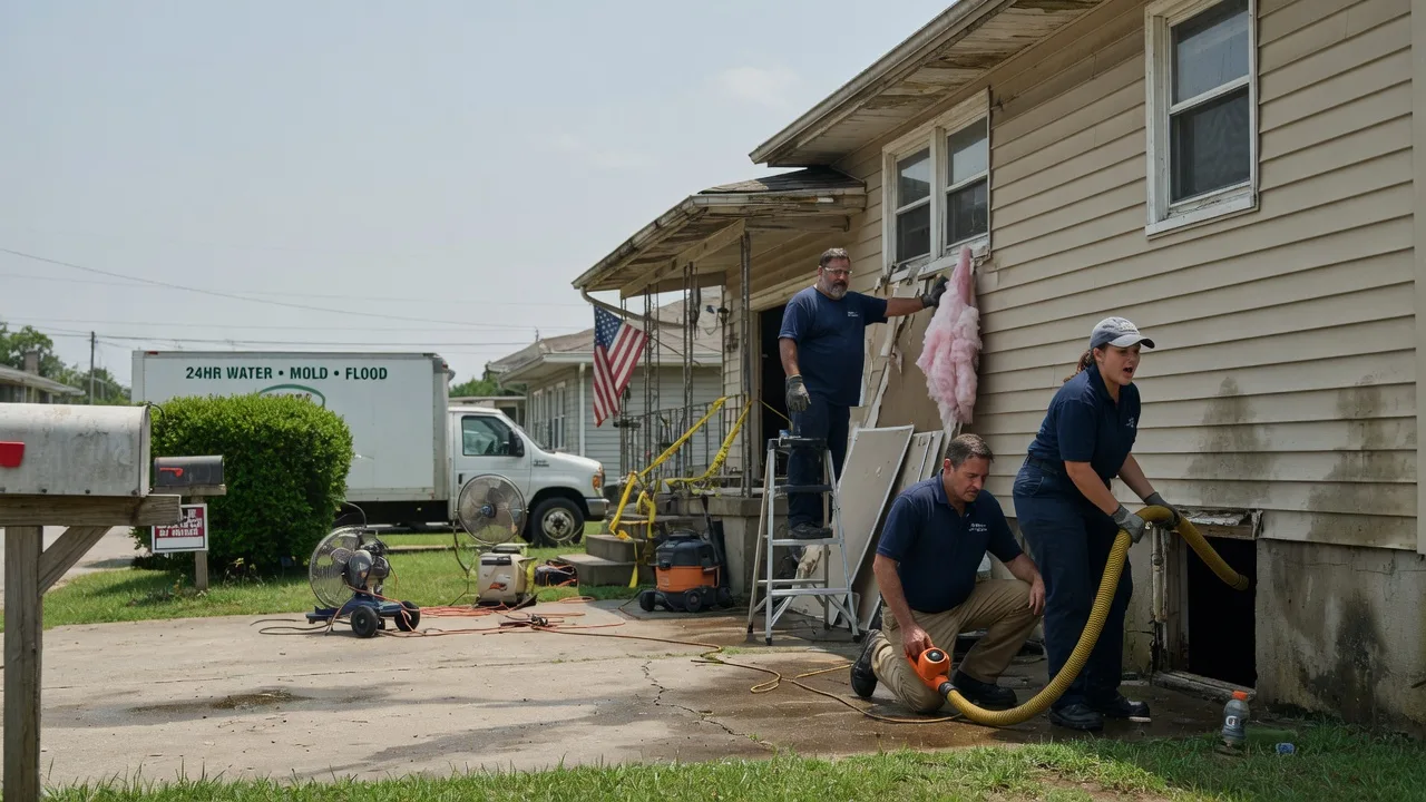 Water Damage Repair in Adamsville, PA near me